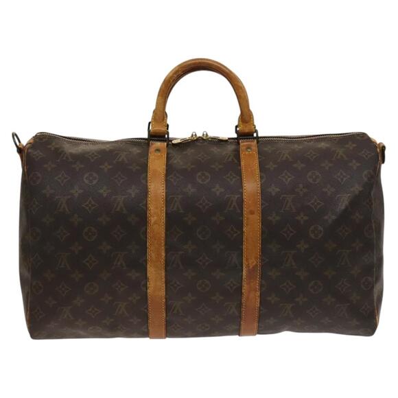 LOUIS VUITTON Monogram Keepall Bandouliere 50 Boston Bag M41416 - Picture 2 of 16